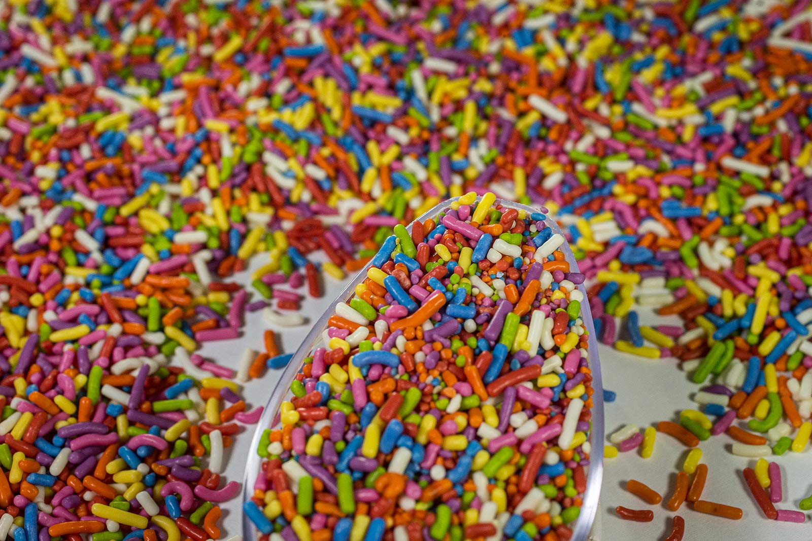 Sweet Eva’s container beside a hand for size comparison illustrating 1.5 lb bulk value