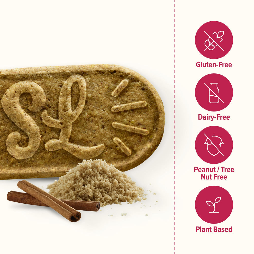 Sweet Loren's nutrition label and ingredients panel showing clean-label benefits and facts