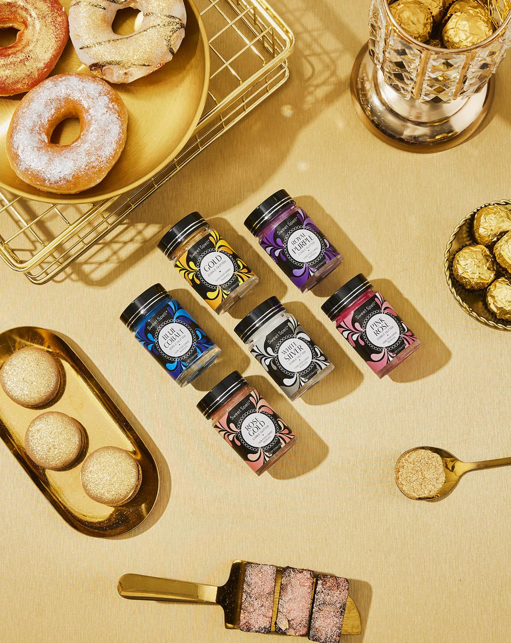 Sweet Spell used on an event table creating festive, photogenic drinks