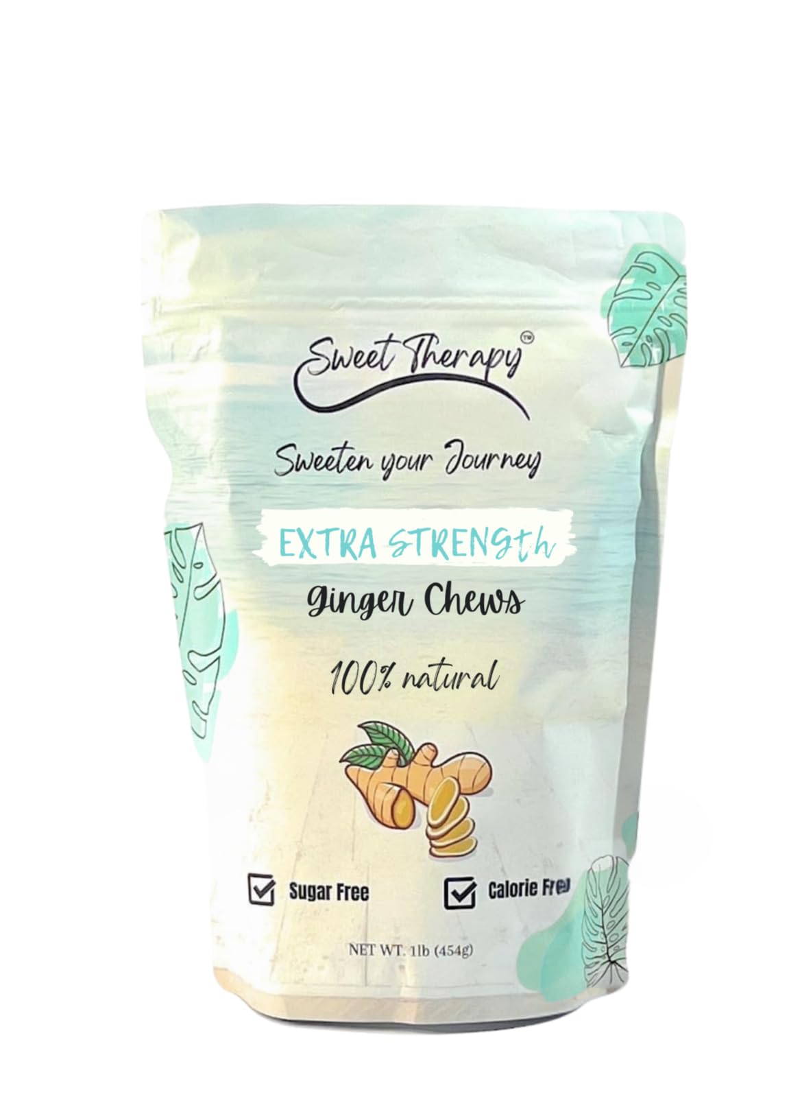 Sweet Therapy front packaging showing 1 lb jar and product name for clear purchase decision