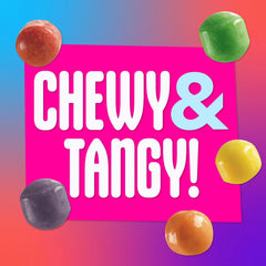 Close-up of SweeTARTS chewy texture highlighting soft chew and flavor release