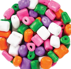 SweetGlob close-up of hollow licorice center and candy shell highlighting texture contrast and appeal