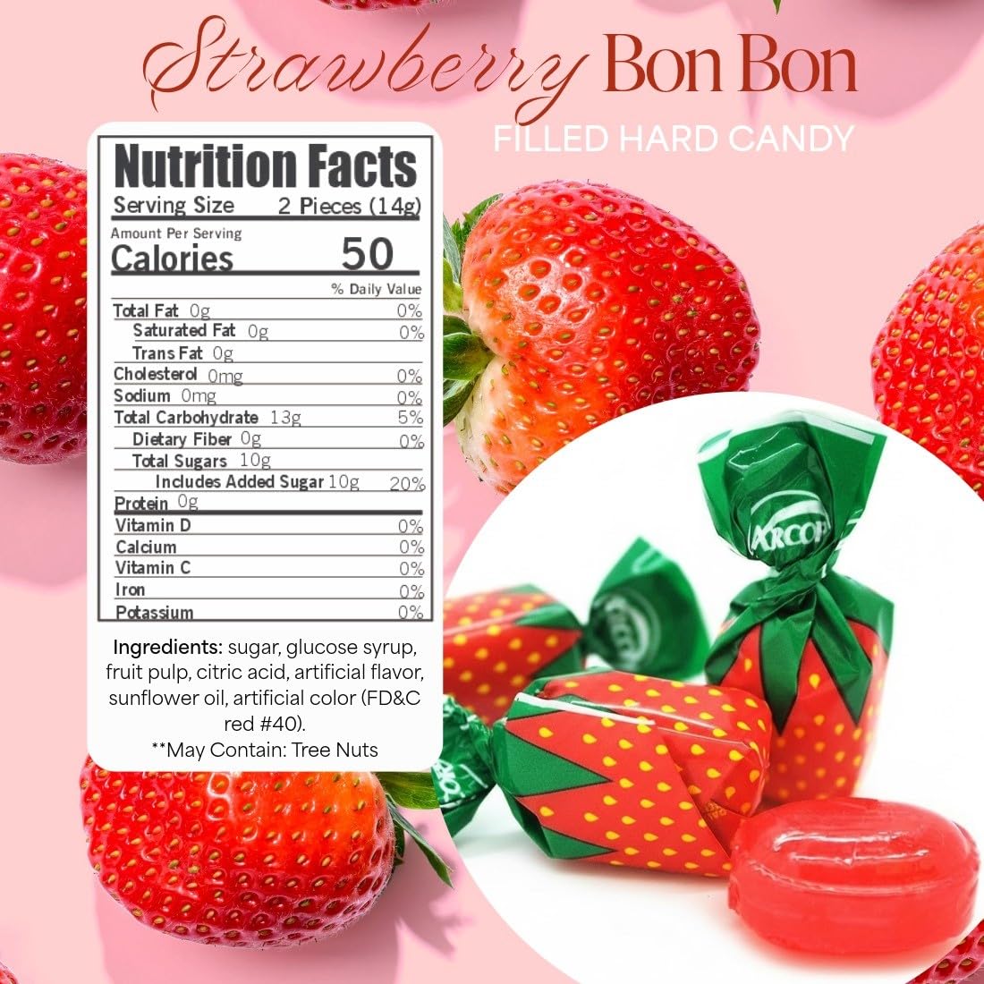 SweetGourmet single strawberry-shaped wrapper highlighting easy sharing