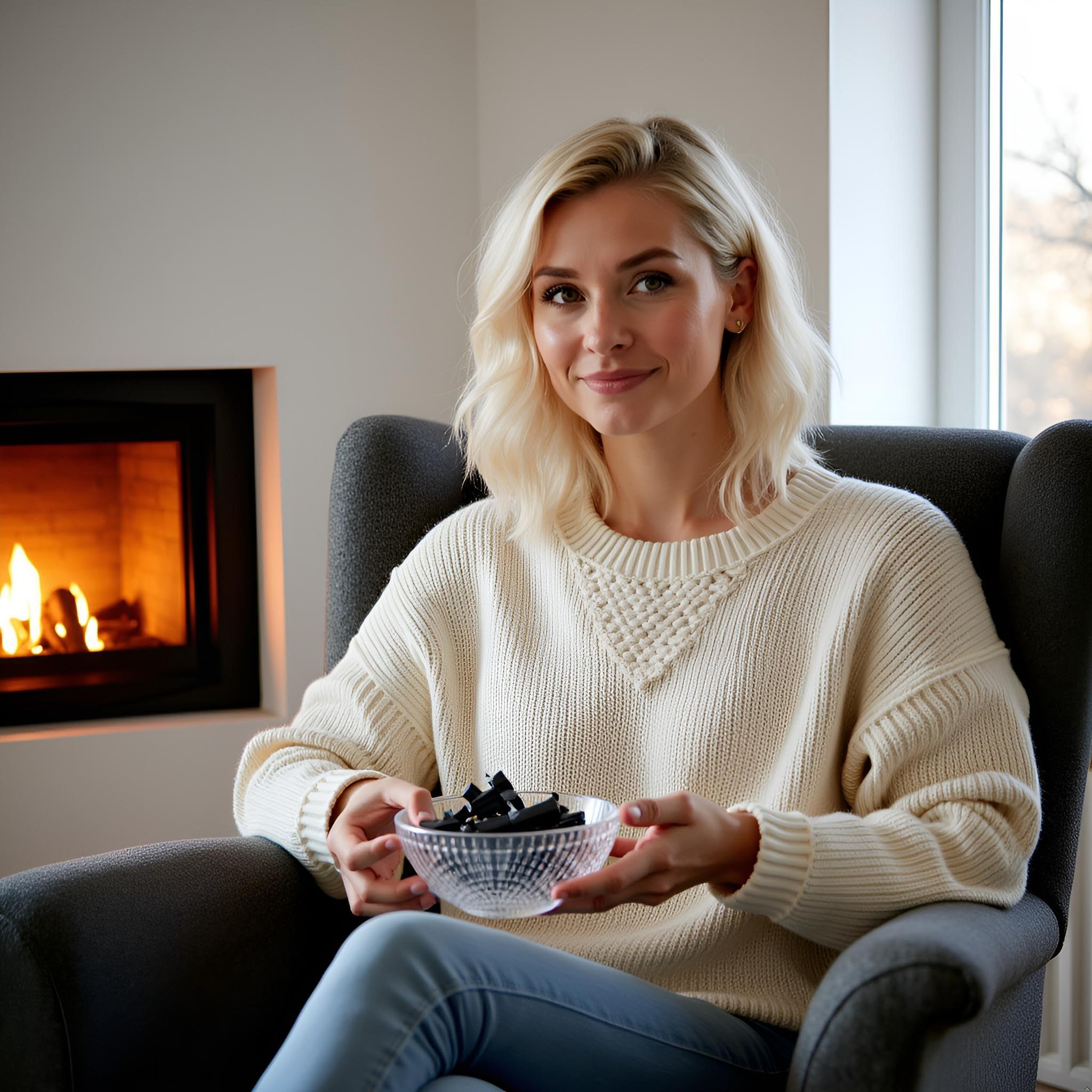 SweetGourmet on a snack table with tea showing ideal pairing and casual entertaining use