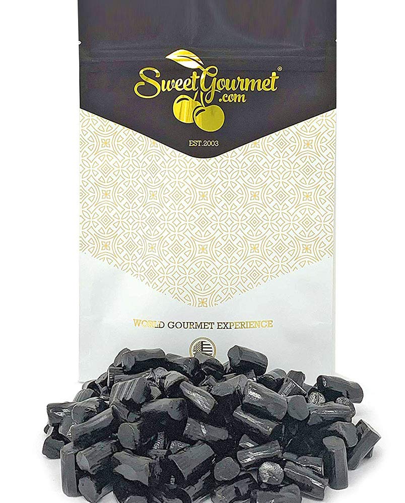 SweetGourmet bag next to ruler showing 2 lb size for portion and value comparison