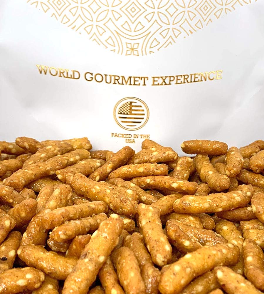 SweetGourmet laid out ingredients showing sesame seeds and honey for simple clean-label appeal