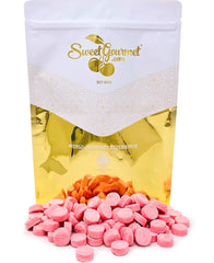 SweetGourmet close-up of single lozenge emphasizing smooth texture and flavor
