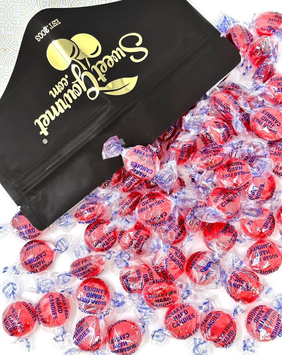 SweetGourmet texture detail showing smooth hard-candy surface for long-lasting flavor