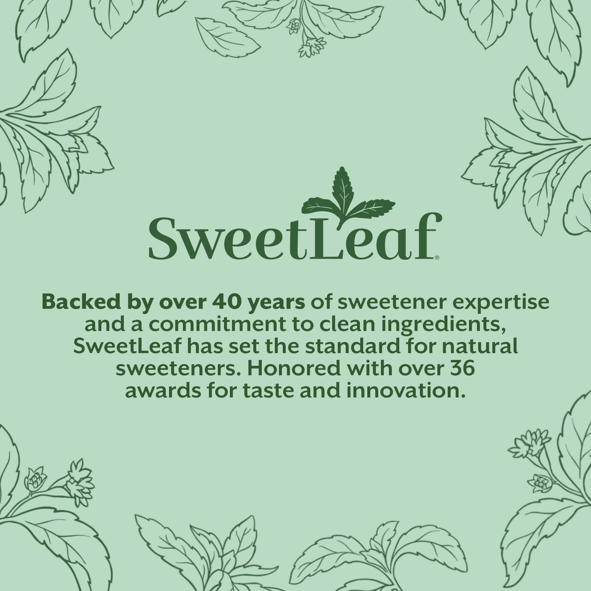 Spoon and scale with SweetLeaf bag to show portion control and volume