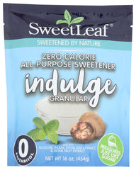 SweetLeaf front packaging showing jar and easy measuring highlights keto-friendly benefit