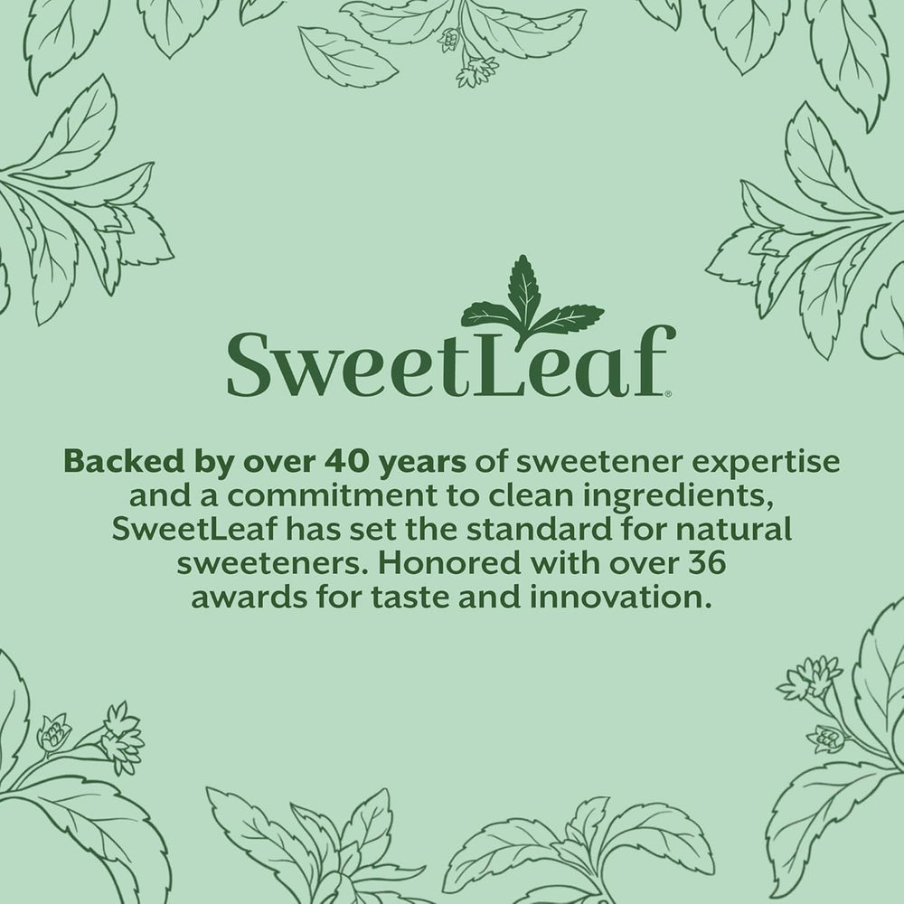 SweetLeaf drops paired with dessert to add flavor without added sugar