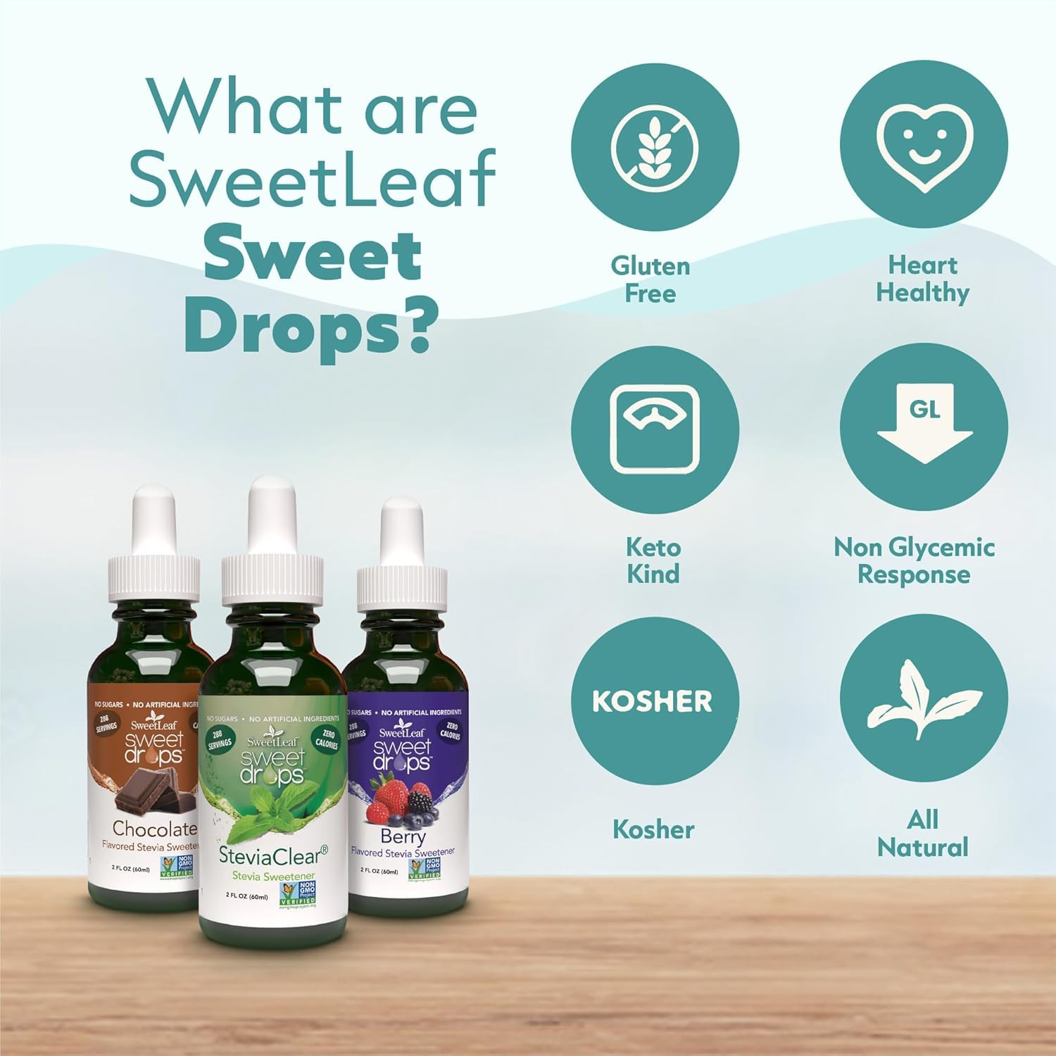 SweetLeaf used in glaze showing cooking versatility and no added sugar