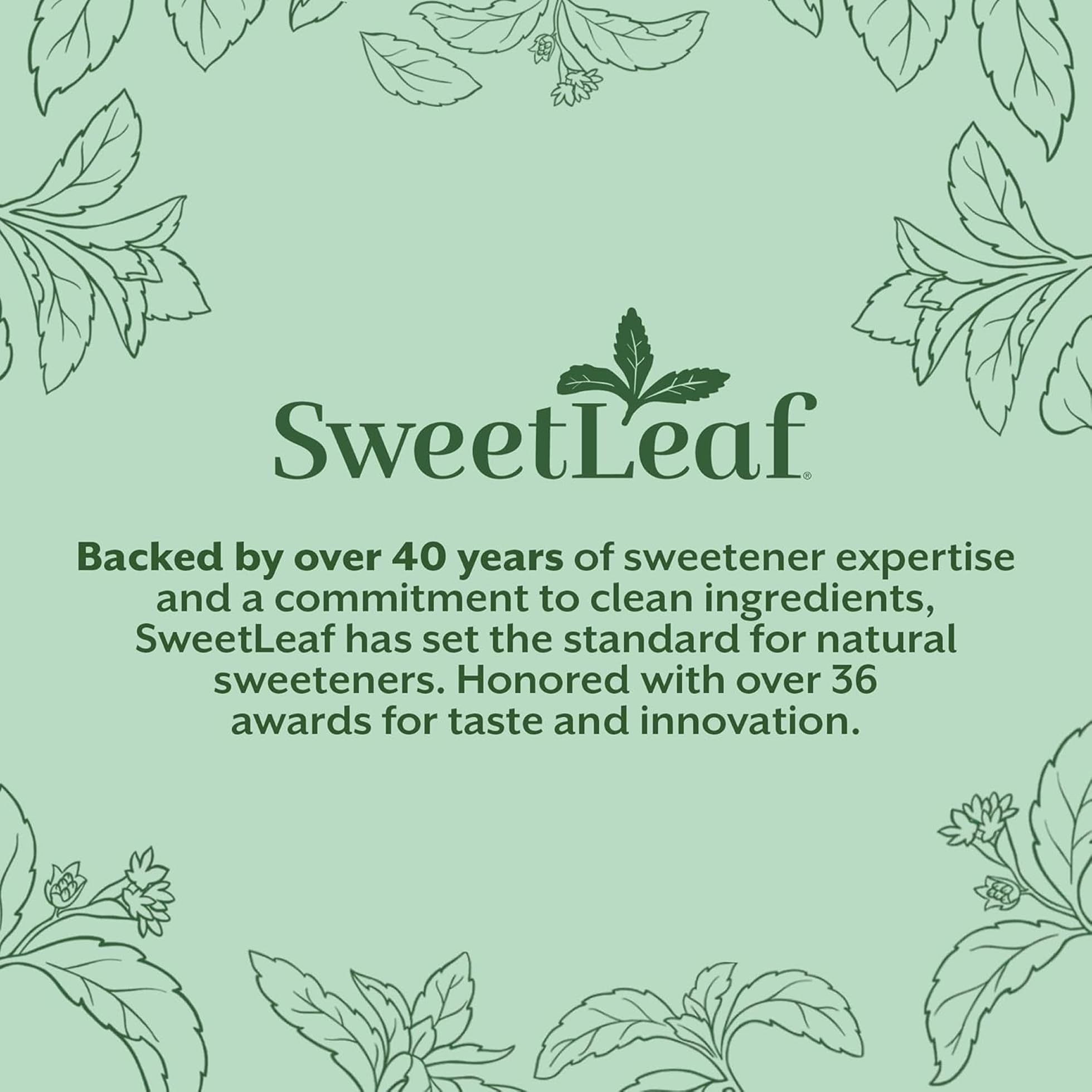 SweetLeaf clear liquid texture close-up showing neutral color and blendability