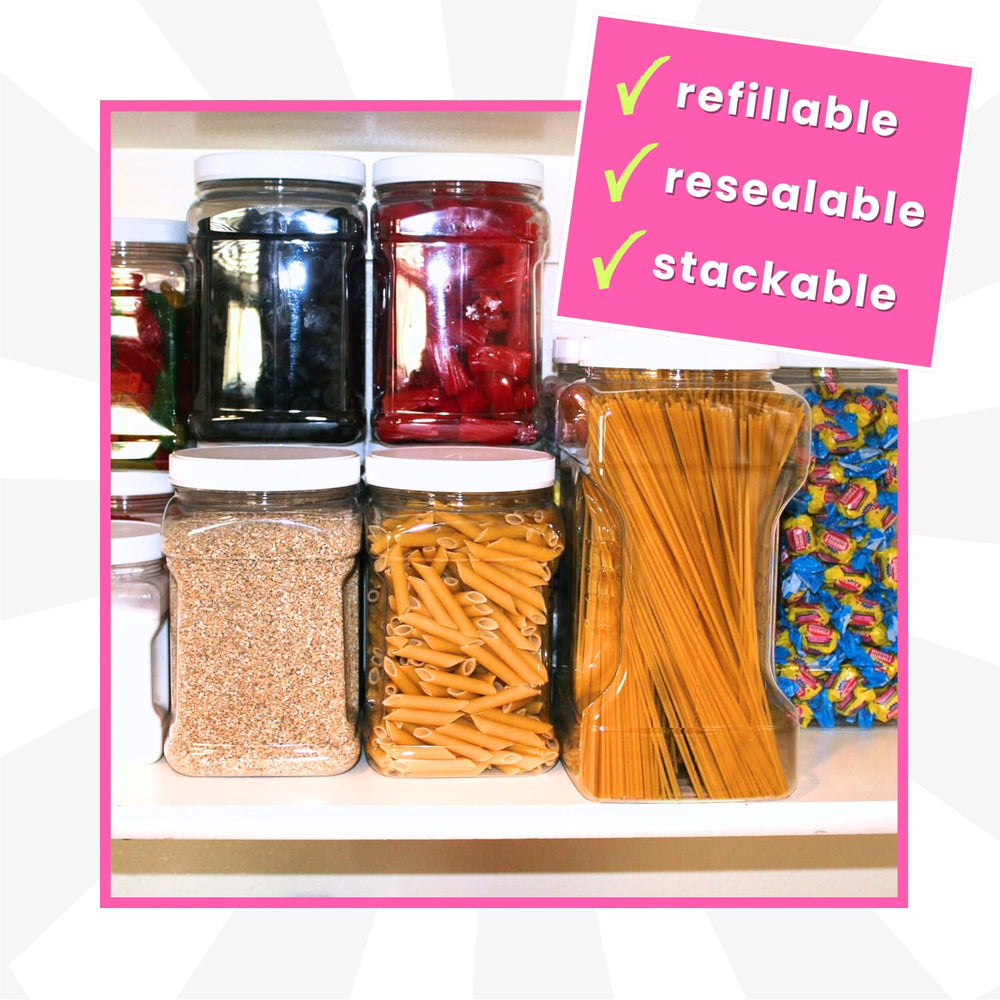 Sweetly You jar held in hand showing scale and easy-grip design for convenient storage