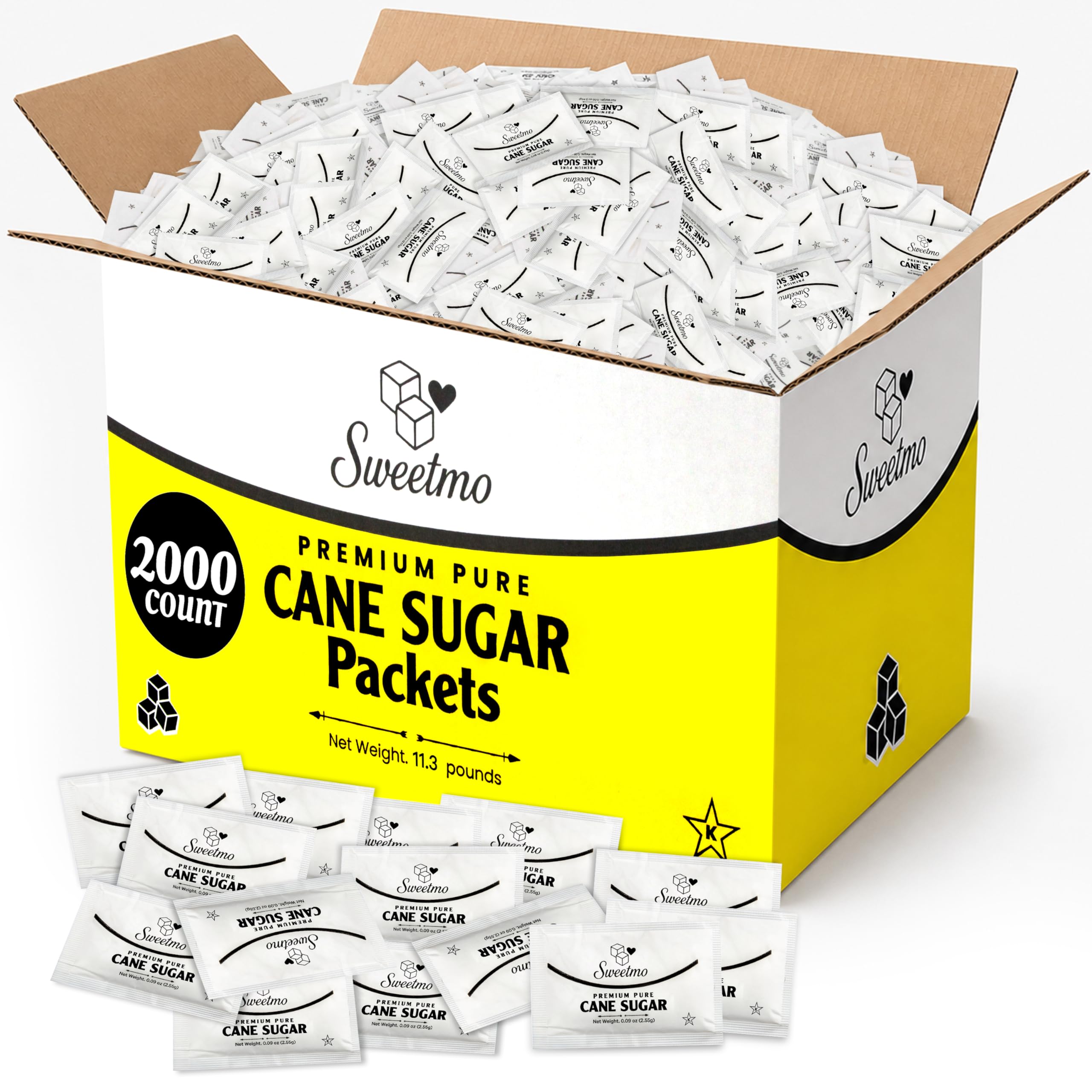 sweetmo front packaging showing bulk box and brand for easy restocking