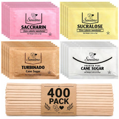 Sweetmo front packaging showing variety pack and count, clear identification and convenience