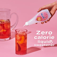 Sweet'N Low bottle label clear view with ingredient and dietary icons for shopper confidence