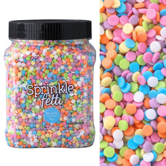Sweets Indeed front packaging showing 1.3 lb pouch and colorful mix for easy storage