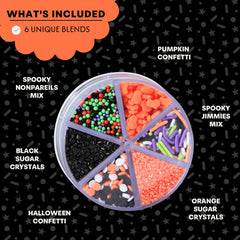 Sweets Indeed tiny nonpareils macro offering fine, even coverage and visual contrast