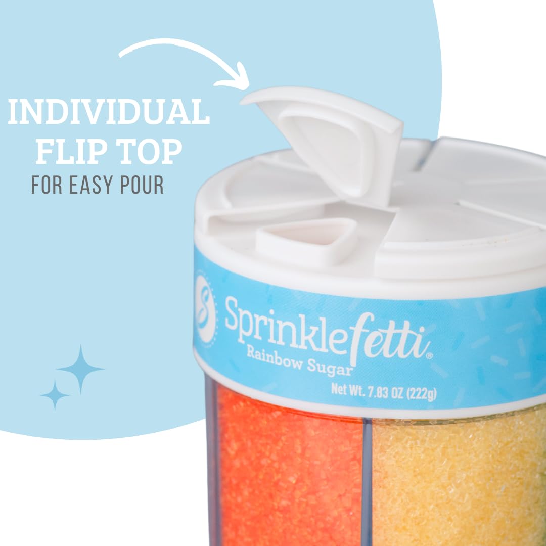 Sweets Indeed jar being used to decorate a cupcake for fast colorful finishing