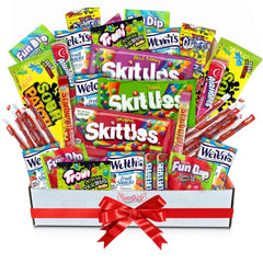 SWEETSIDE CANDY CO. front packaging showing colorful gift-ready box and easy gifting