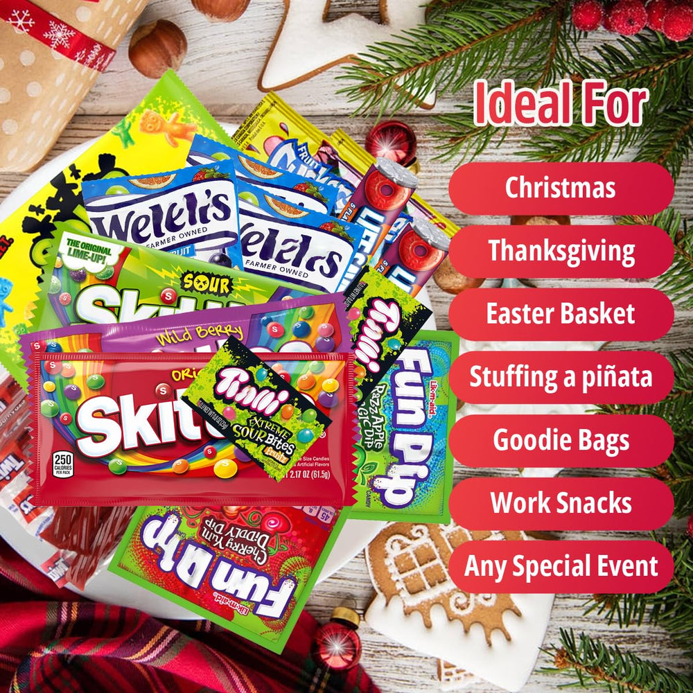 SWEETSIDE CANDY CO. candy box on party table providing instant festive treats