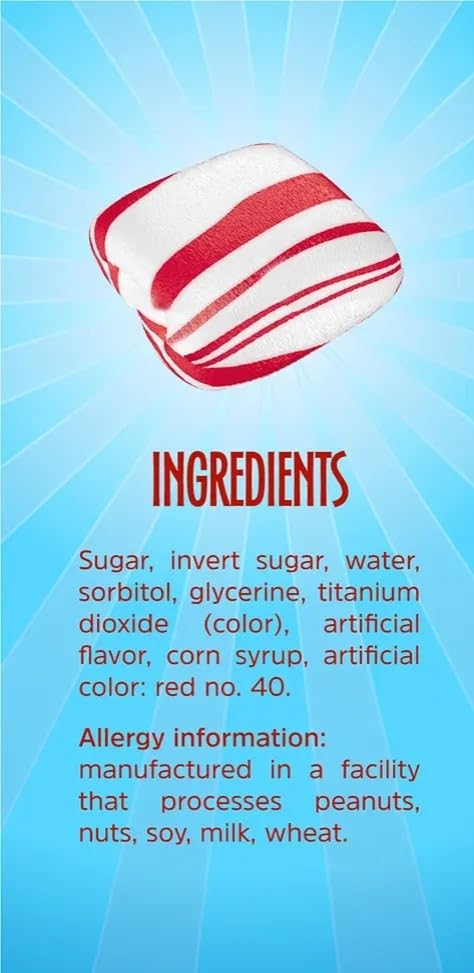 SWEETSIDE CANDY CO. open 5 lb bag showing quantity and ready-to-use supply