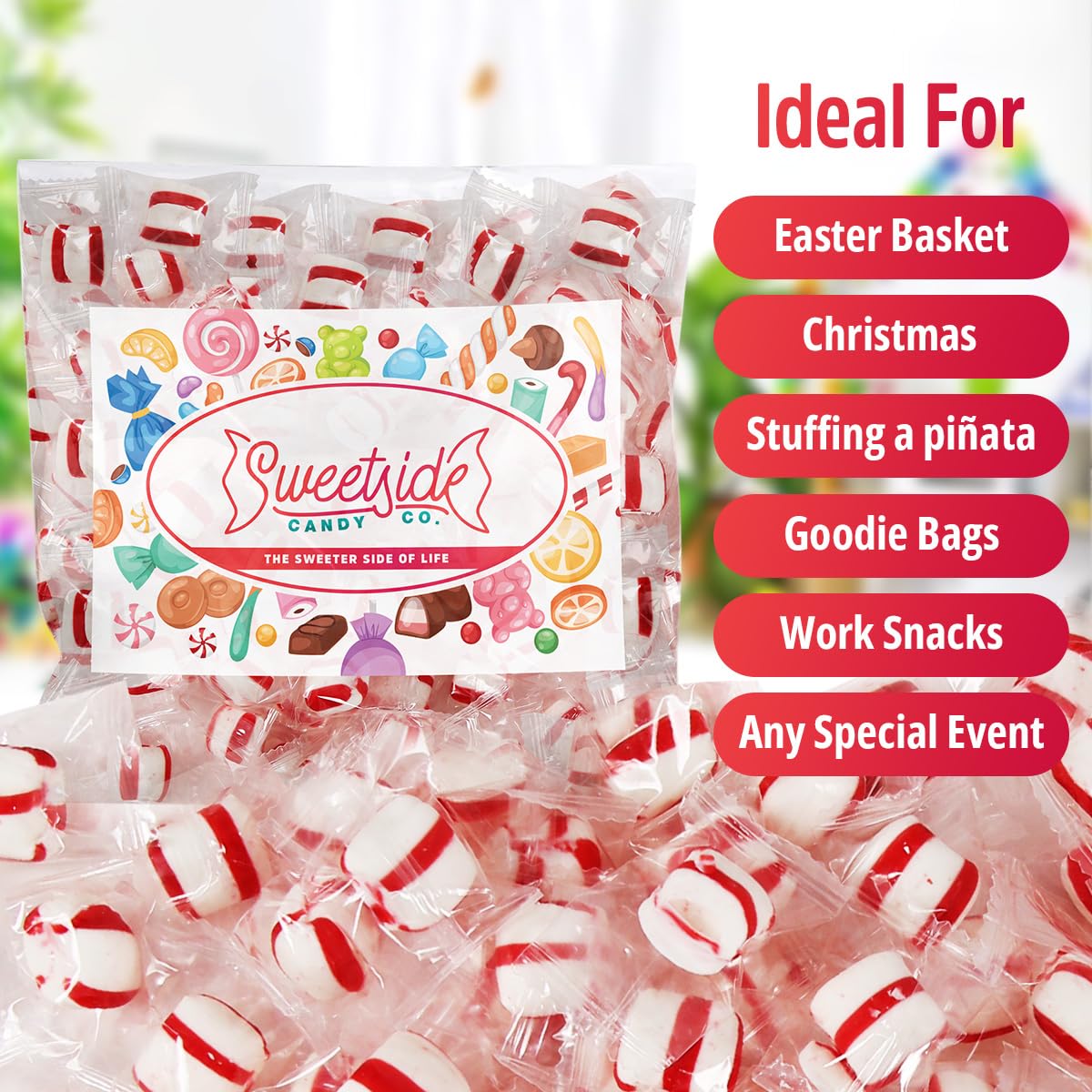 SWEETSIDE CANDY CO. small party favor bag of mints for gifting ideas