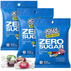 SWEETSIDE CANDY CO. front packaging showing three assorted 2.5 oz bags, easy storage benefit