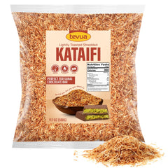 SWEETSIDE CANDY CO. front packaging showing 17.7oz kataifi pastry for authentic desserts