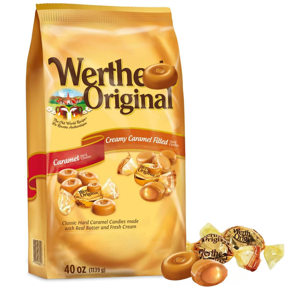 SWEETSIDE front packaging showing 40oz mix and wrapped caramels for easy gifting