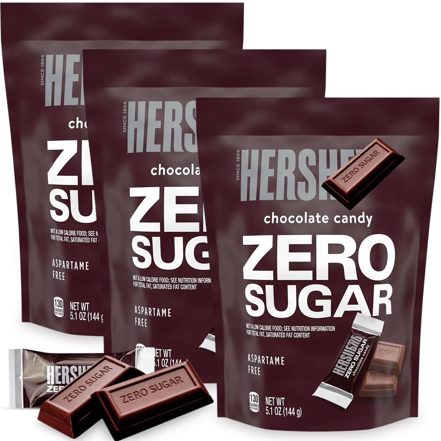 SWEETSIDE CANDY CO. front packaging showing three resealable bags and branding benefit convenience