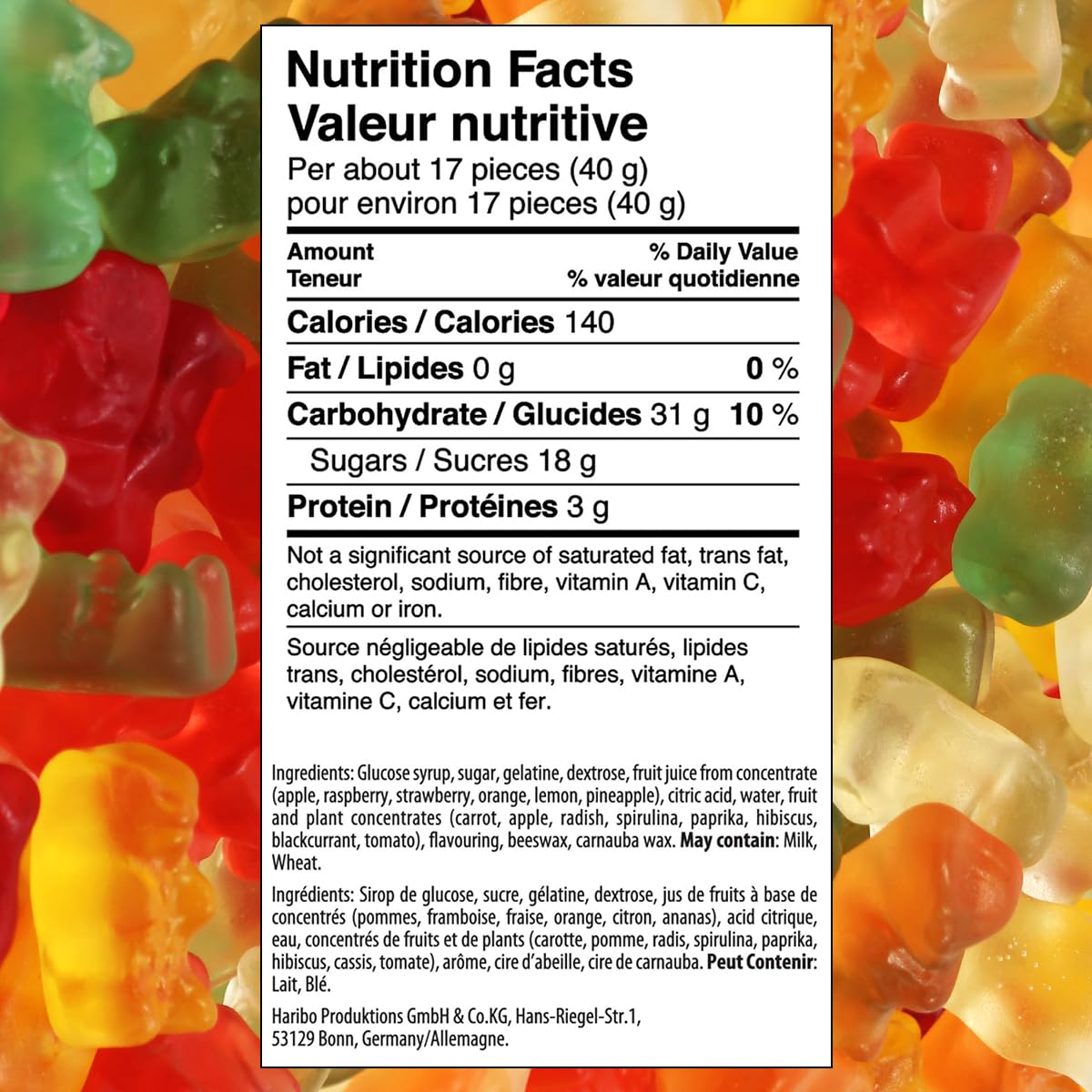 SWEETSIDE CANDY CO. close-up of gummy texture showcasing chewy consistency