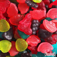 SWEETSIDE CANDY CO. gummies used to decorate cake for visual appeal