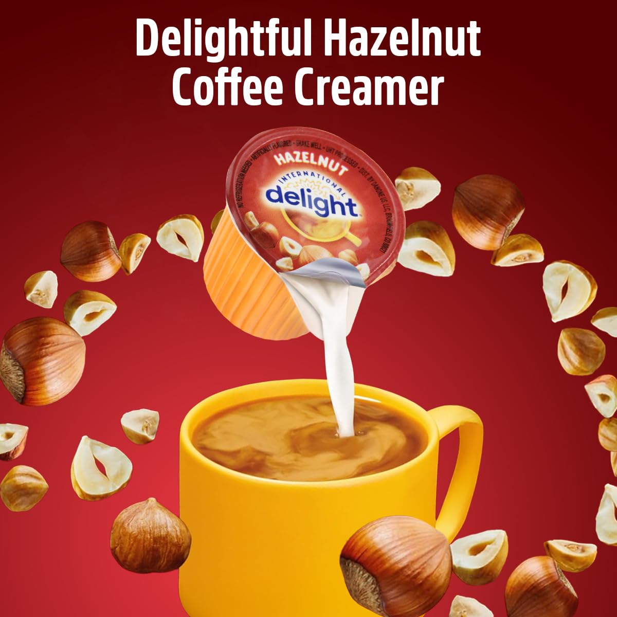 SWEETSIDE close-up of creamer cup texture for creamy blending benefit