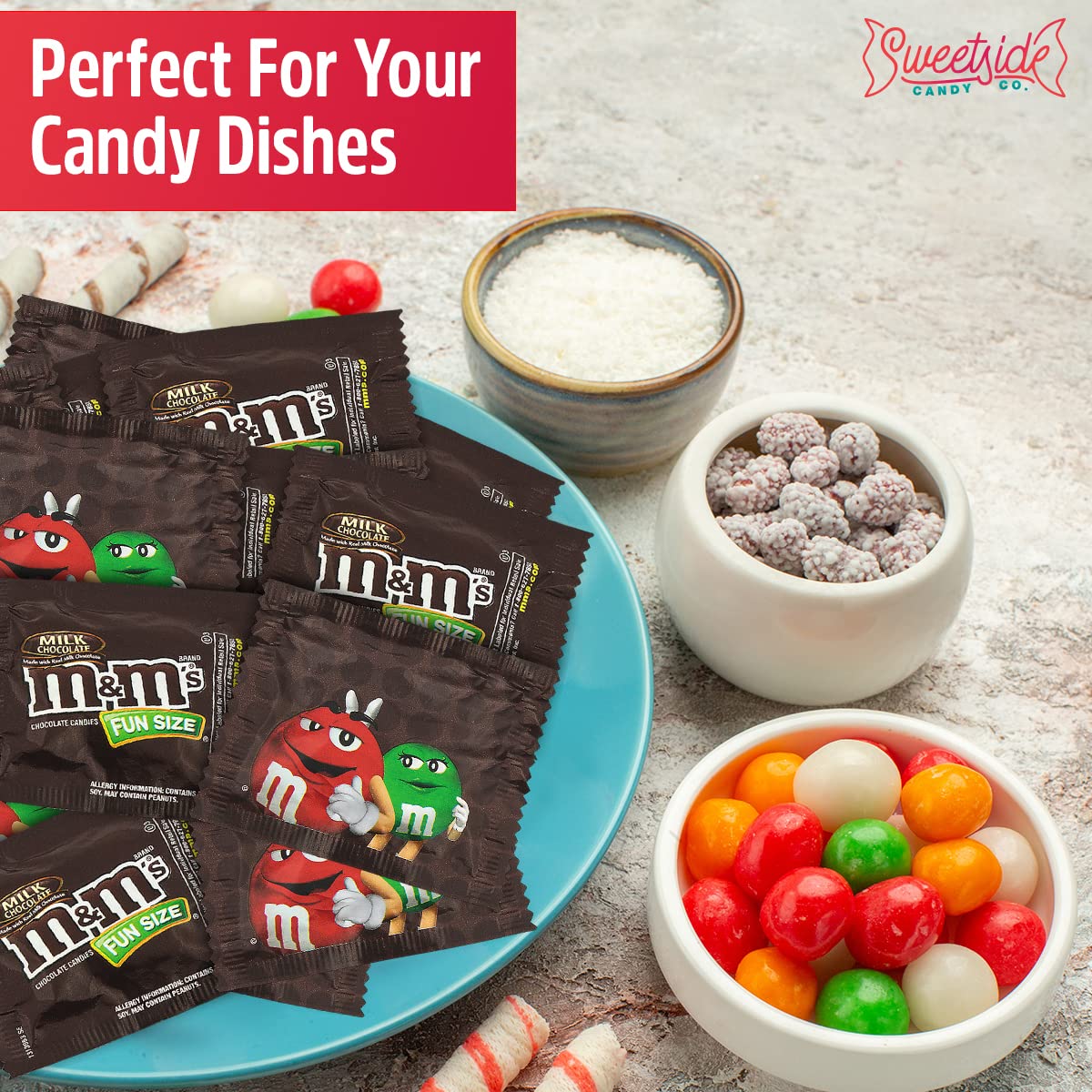 SWEETSIDE CANDY CO. label and nutrition detail to show ingredient transparency
