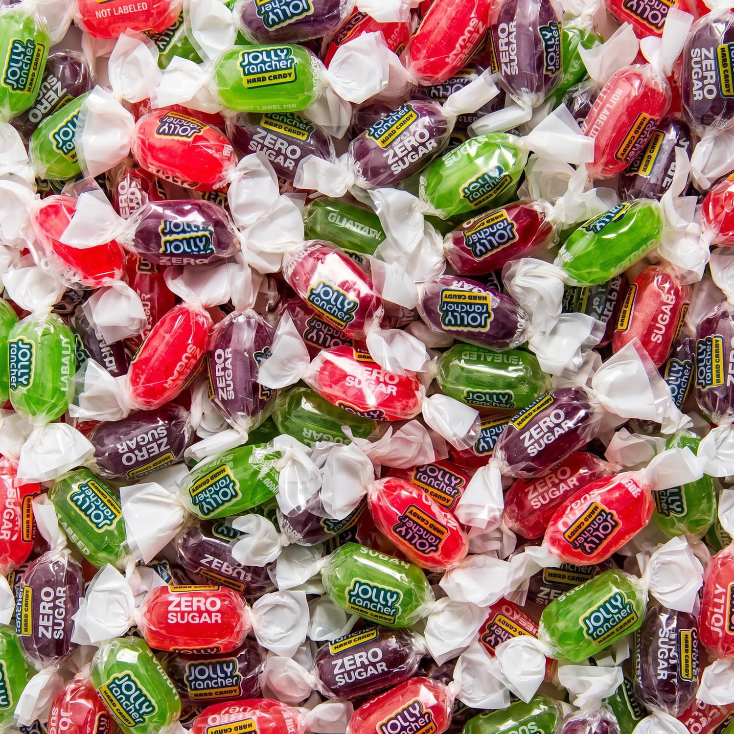 SWEETSIDE CANDY CO. assorted peg bags in office candy jar, convenient sharing and snacking