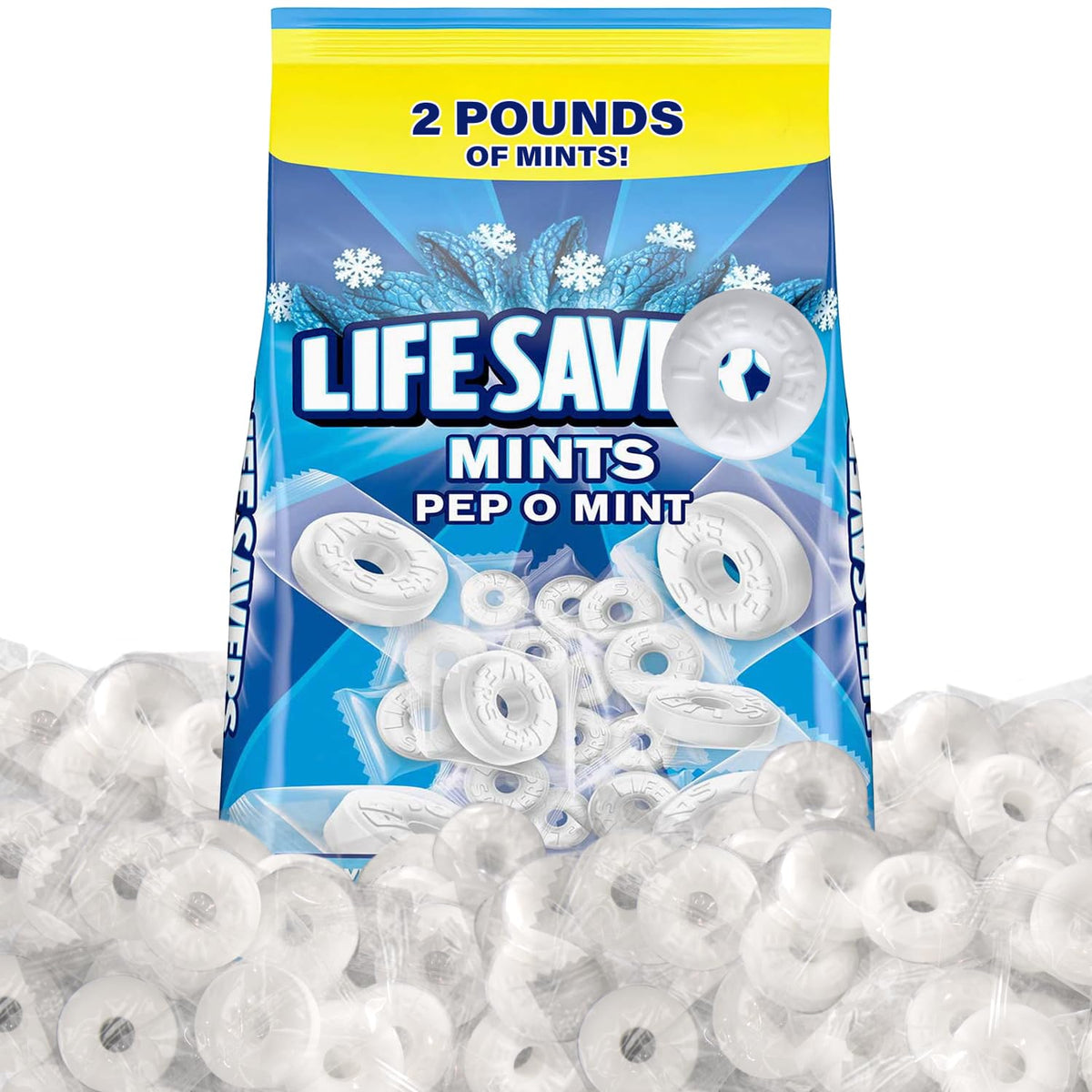 SWEETSIDE CANDY CO. front packaging showing 2lb peppermint bag and branding