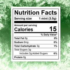 SWEETSIDE CANDY CO. close-up of individually wrapped mints, hygienic and portable