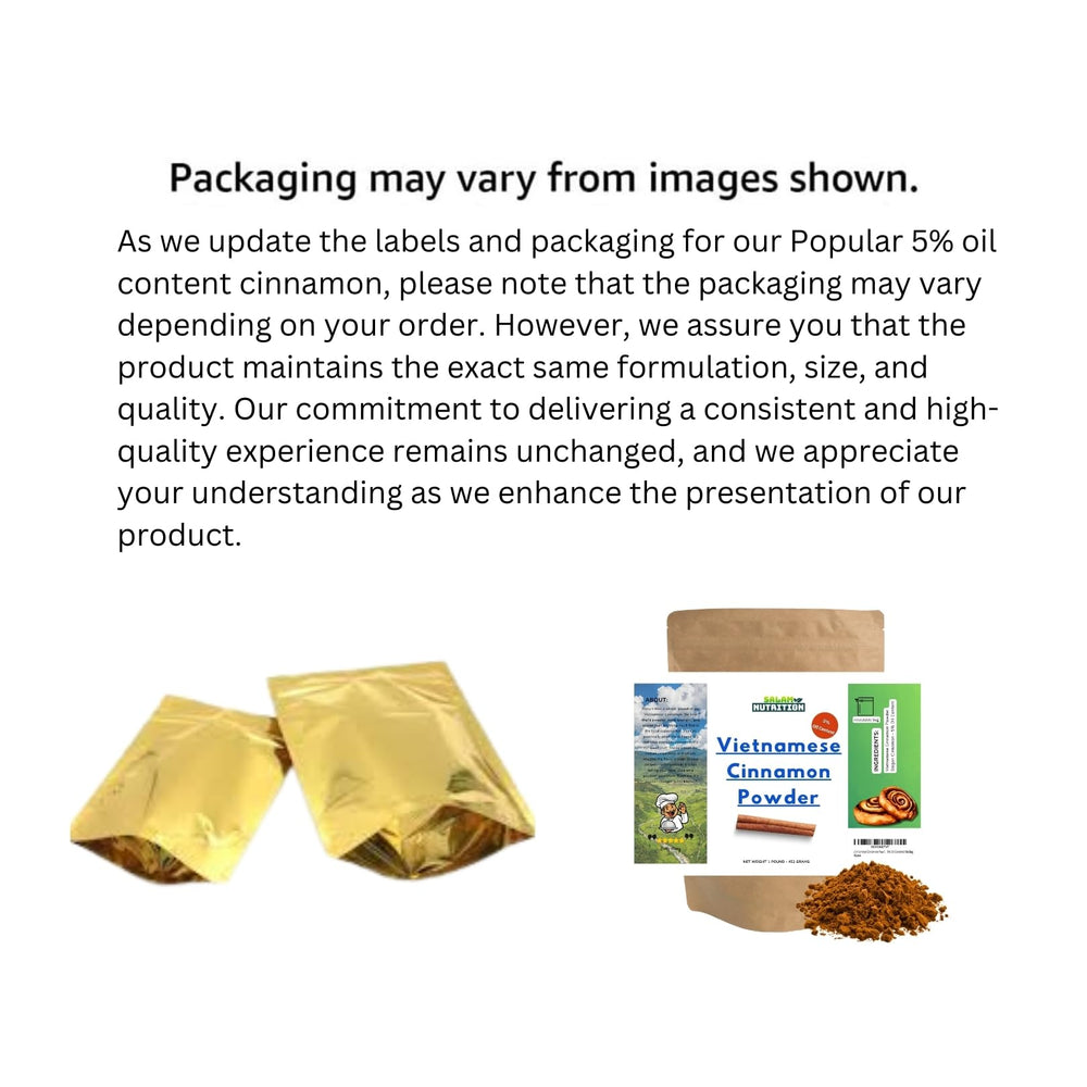 SWEET SUNNAH BLACK SEED open bag of Saigon cinnamon showing fresh aroma benefit