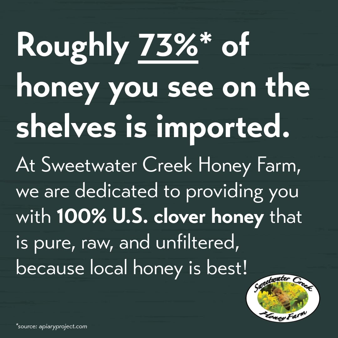 Sweetwater Creek Honey Farm bottling on the farm, showing small-batch production