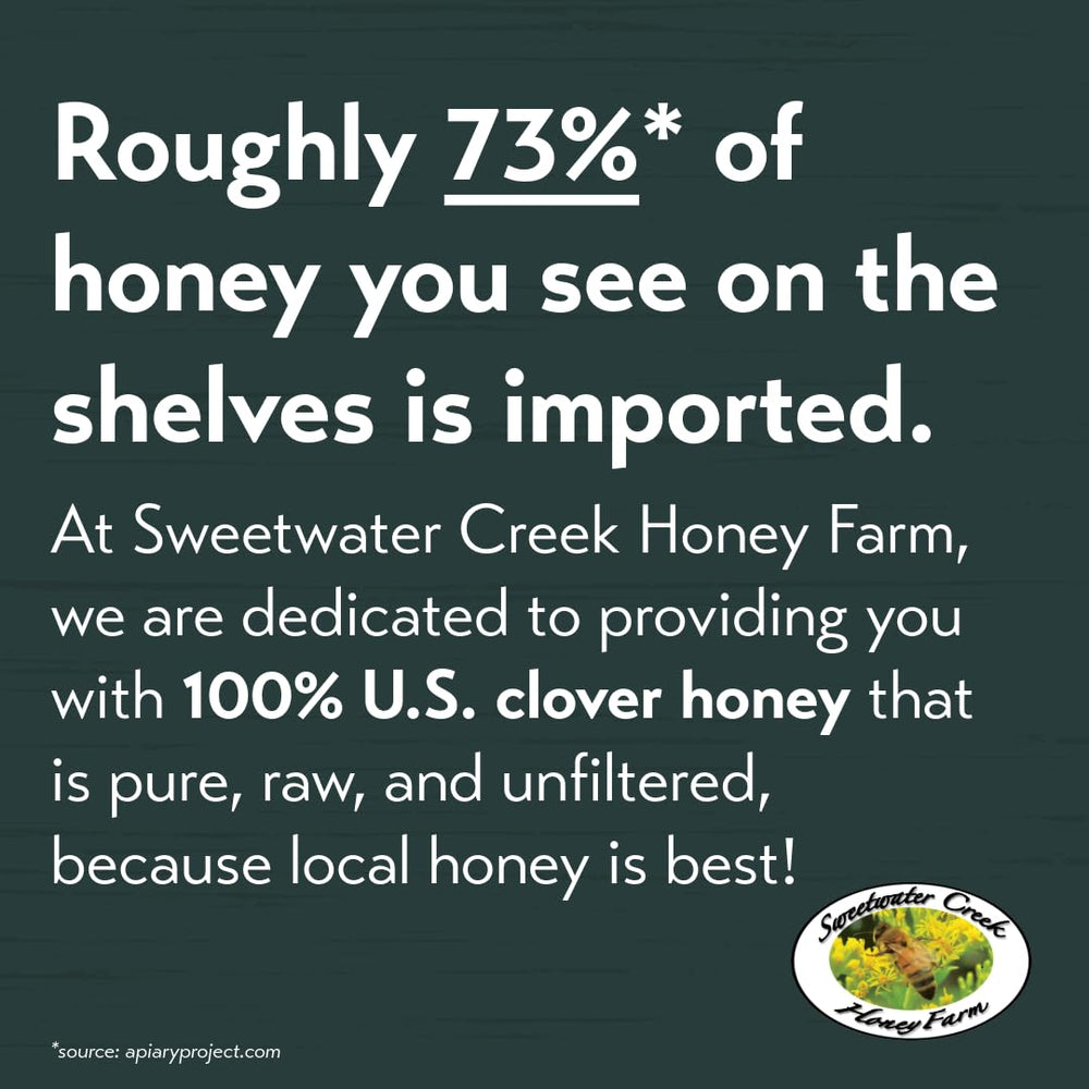 Sweetwater Creek Honey Farm bottling on the farm, showing small-batch production