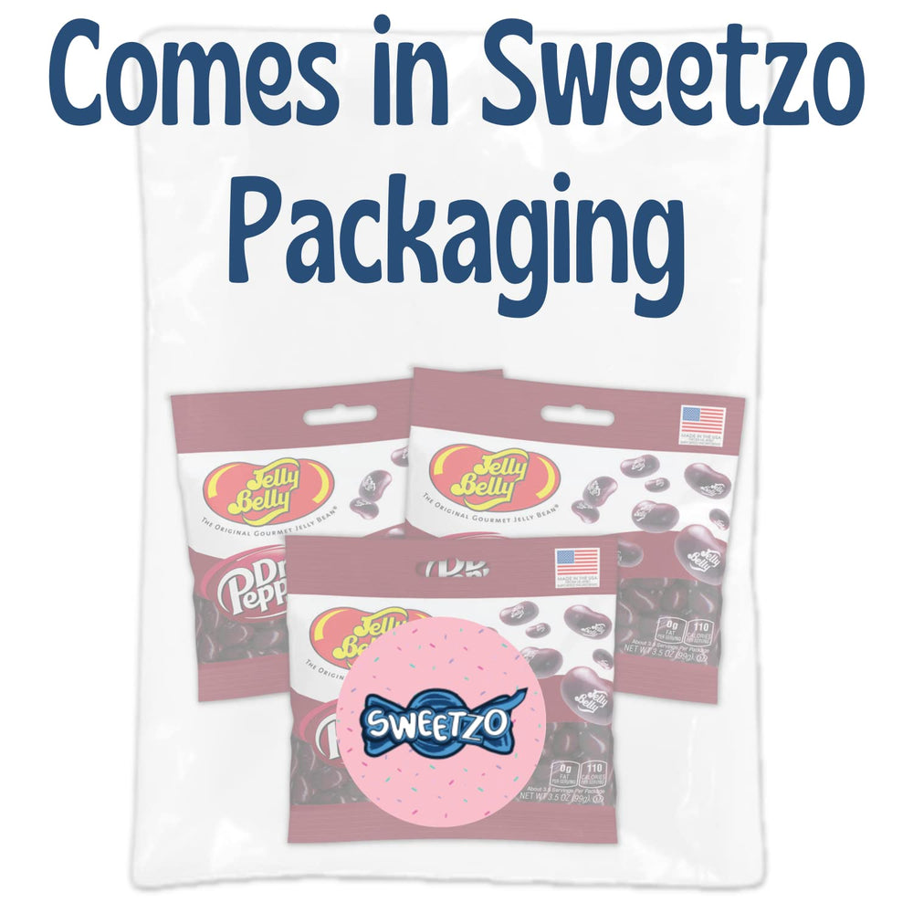 Sweetzo bag opened with beans spilling showing easy serving and convenience