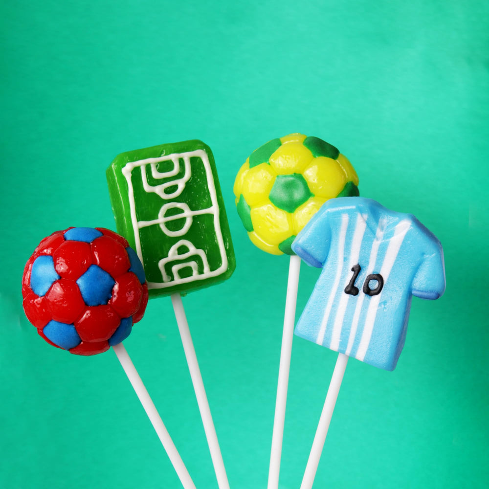 Sweetzo individually wrapped lollipops piled ready to distribute with hygienic convenience
