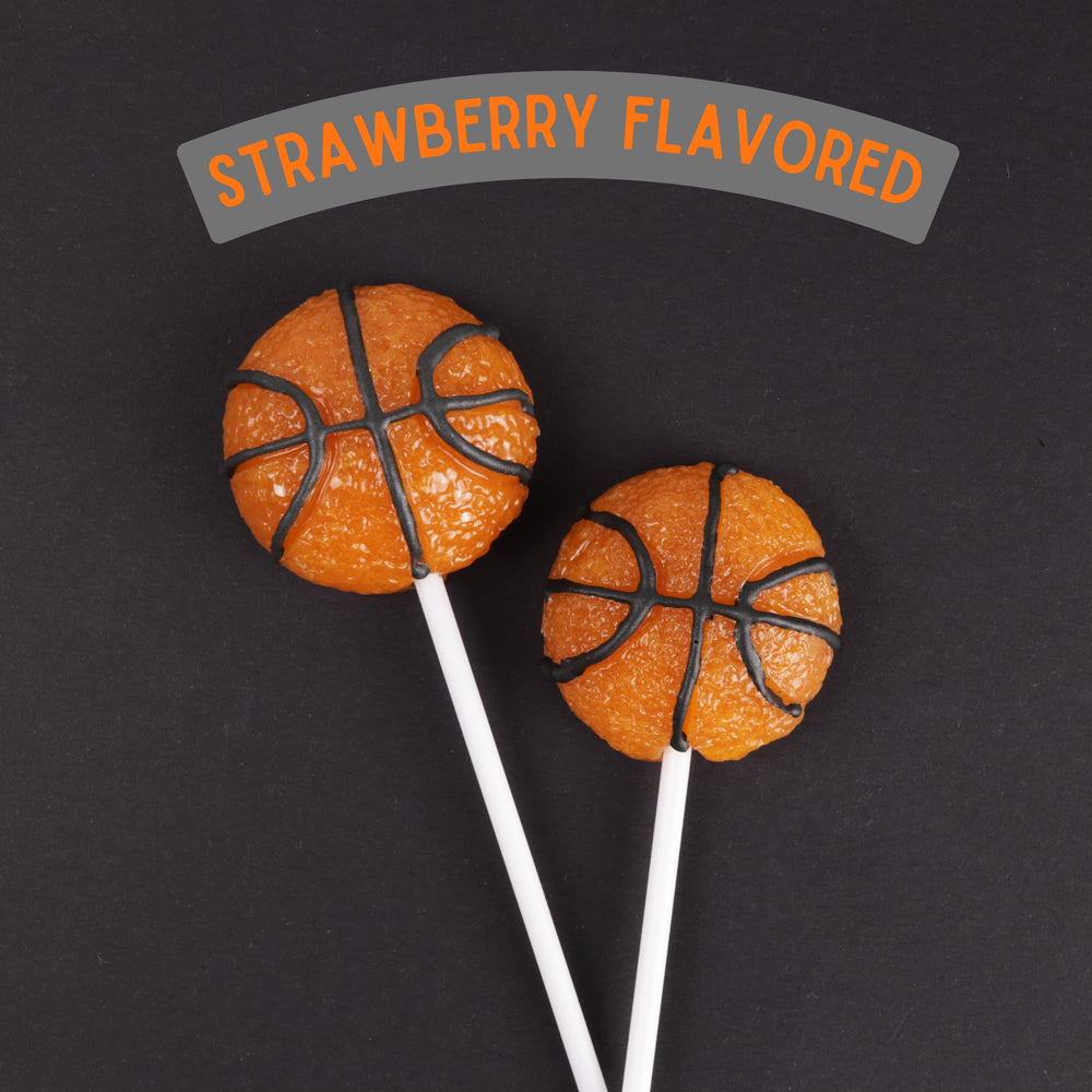 sweetzo lollipop held in hand illustrating size and convenient portioning