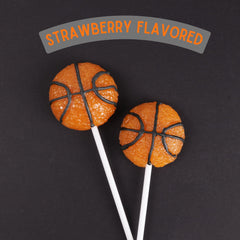 sweetzo lollipop held in hand illustrating size and convenient portioning
