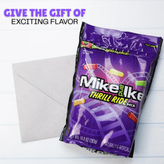 Sweetzo Mike and Ike used as ice cream topping adding playful flavors and colorful garnish
