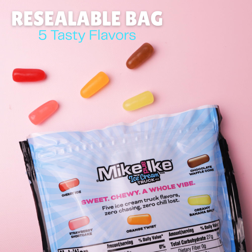 Sweetzo Mike and Ike displayed in a decorative bowl at a party adding colorful visual appeal