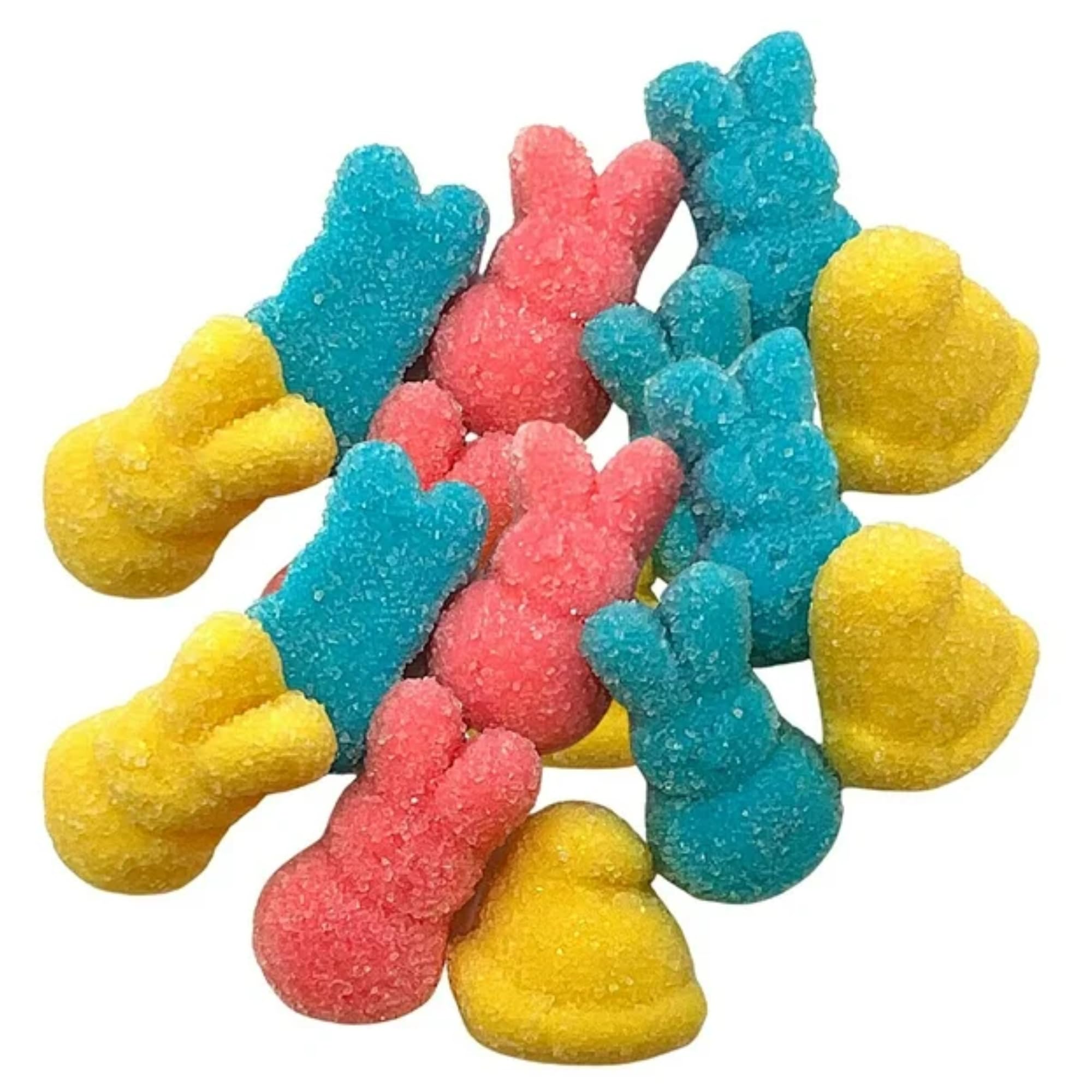 Sweetzo close-up of gummy texture demonstrating soft chewability for satisfying bites
