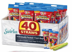 Swirlee Pop front packaging showing reinforced box and count options for durability